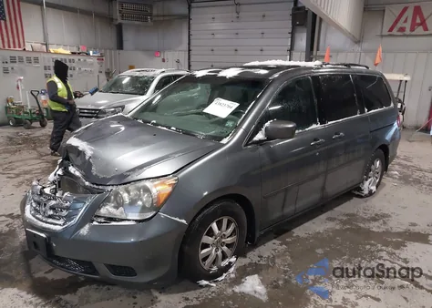 2010 Honda Odyssey Ex-L from USA, damaged, VIN 5FNRL3H69AB014040
